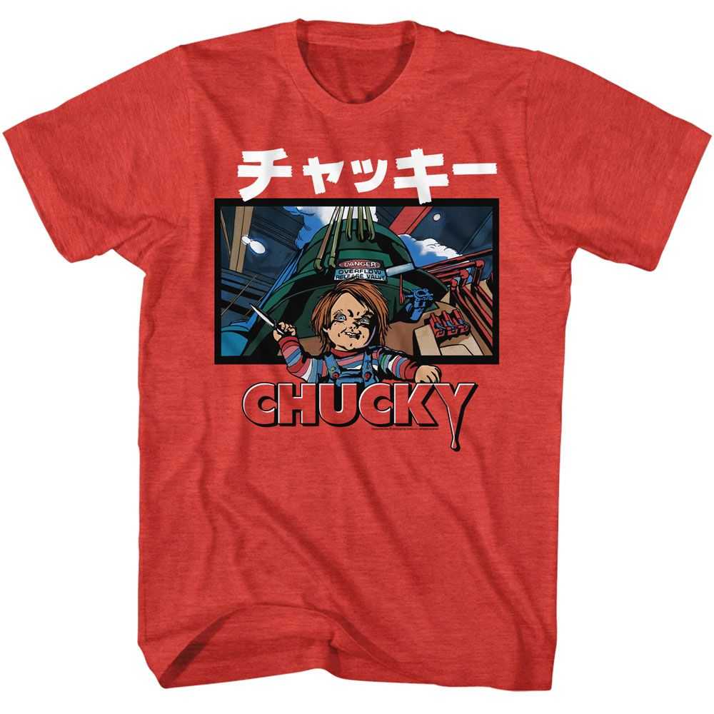 Chucky - CHUCKY DANGER RELEASE VALVE Adult Shirt