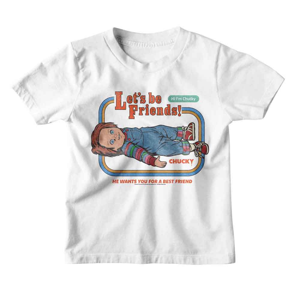 Chucky - CHUCKY LETS BE FRIENDS Youth Shirt