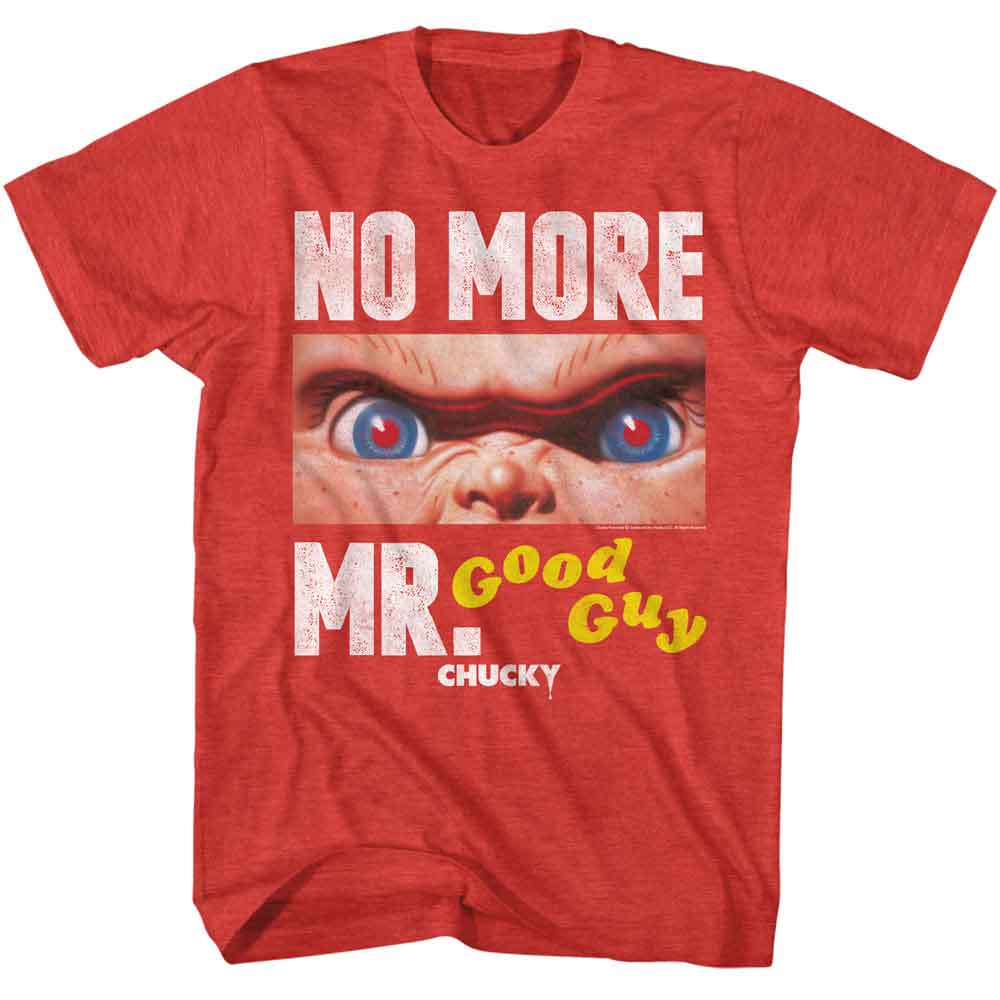 Chucky - CHUCKY NO MORE MR GOOD GUY Adult Shirt