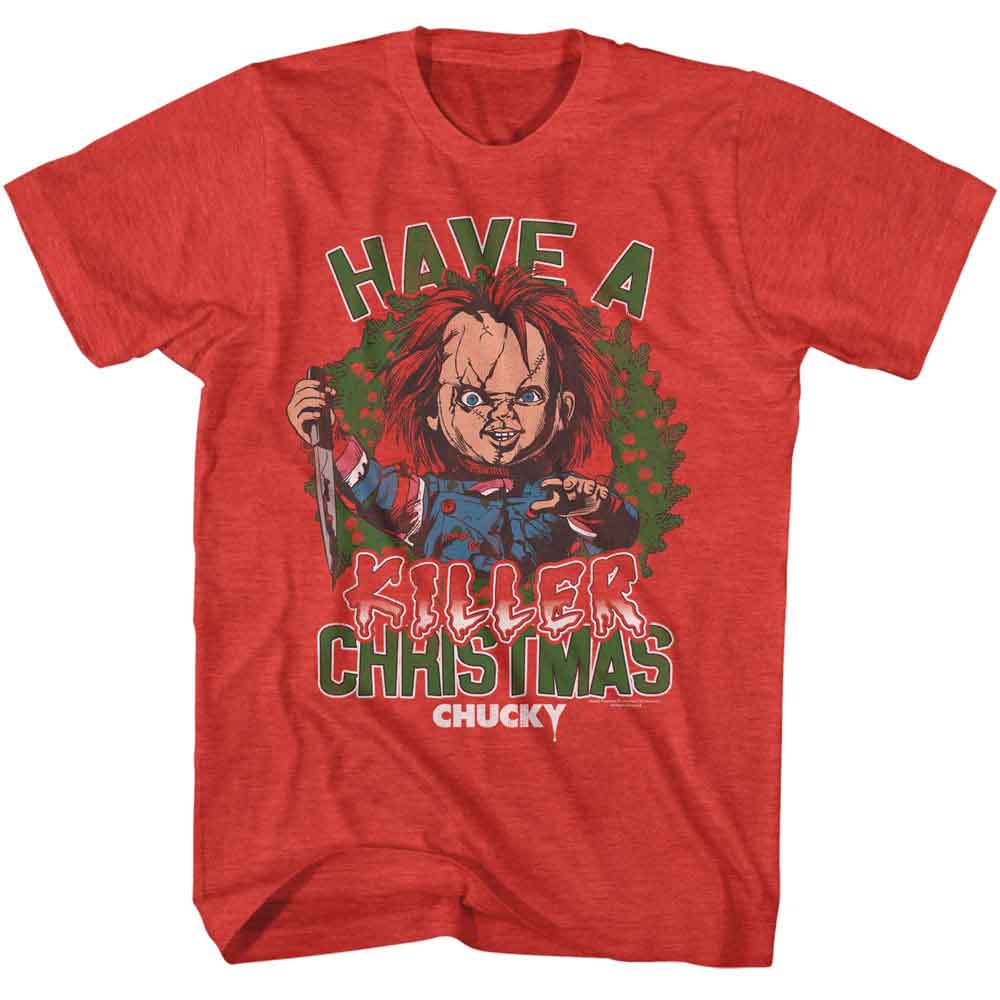 Chucky - CHUCKY HAVE A KILLER CHRISTMAS Adult Shirt