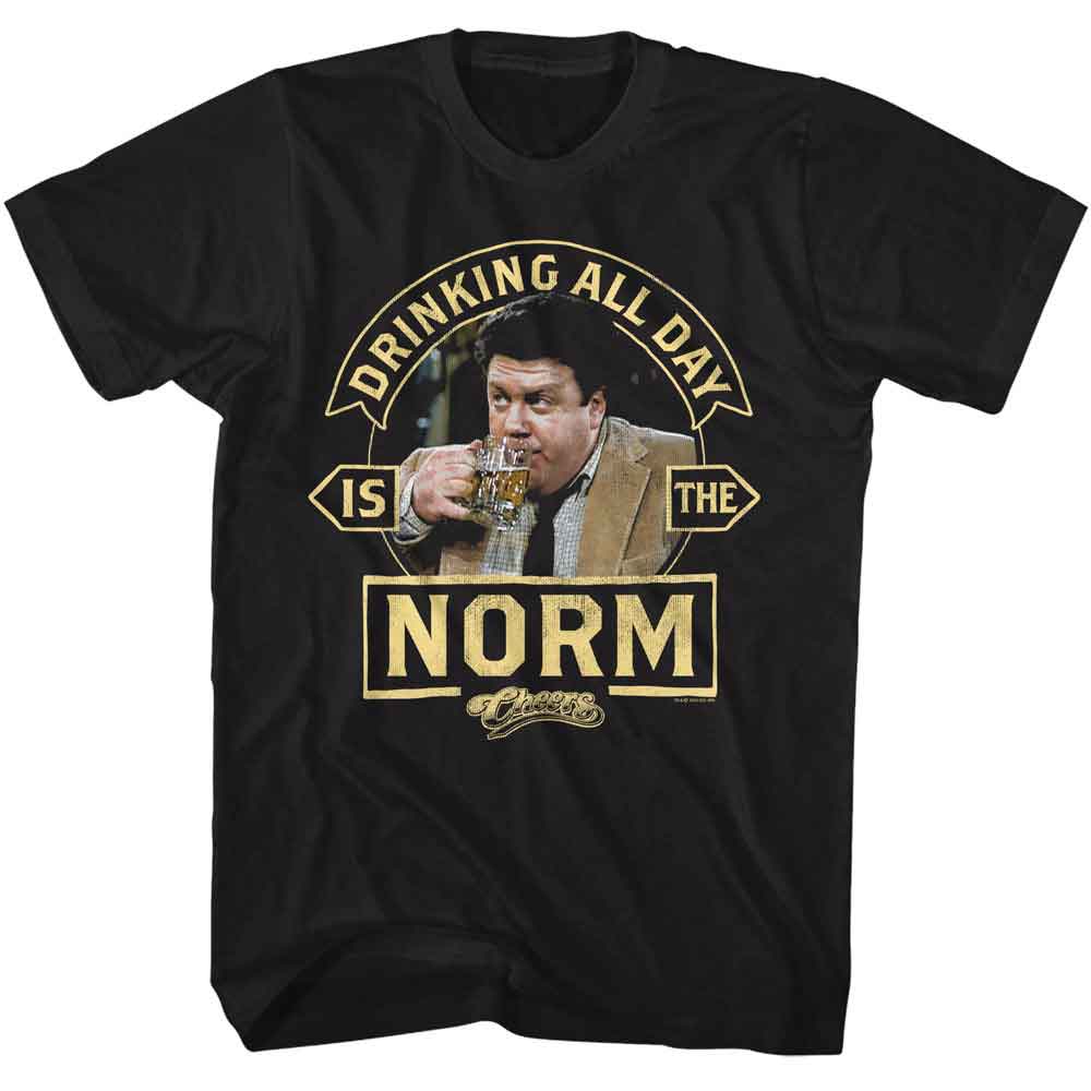 Cheers - CHEERS DRINKING IS THE NORM Adult Shirt