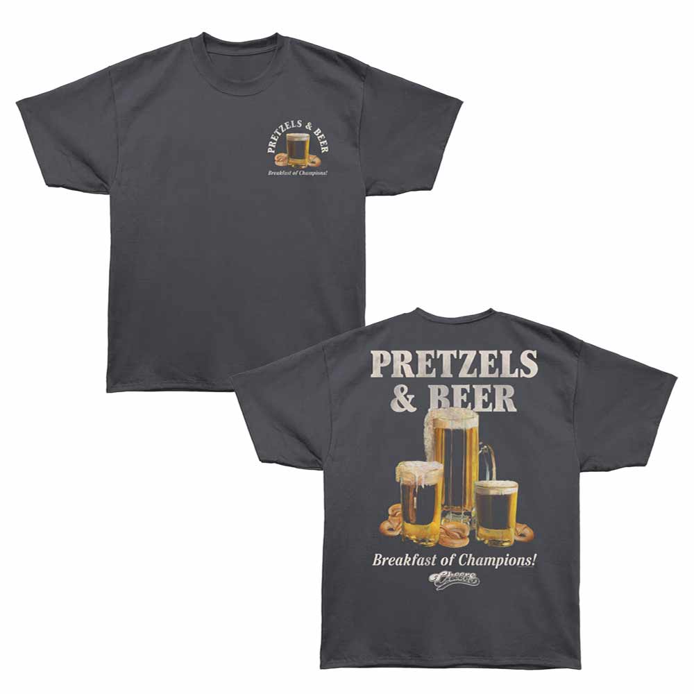 Cheers - CHEERS PRETZELS AND BEER F B Adult Shirt
