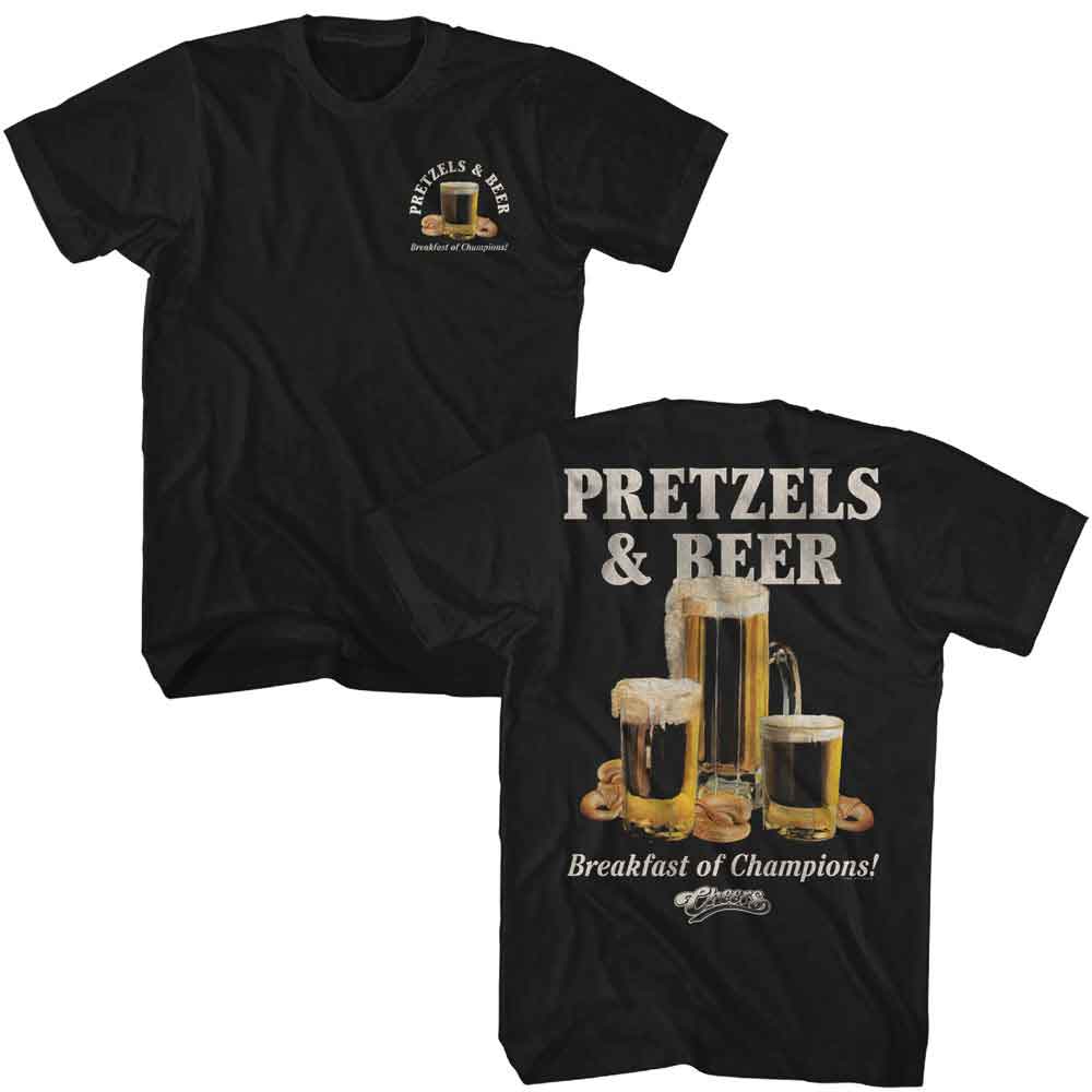 Cheers - CHEERS PRETZELS AND BEER F B Adult Shirt