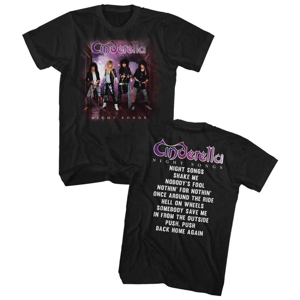 Cinderella - NIGHT SONGS ALBUM Adult Shirt