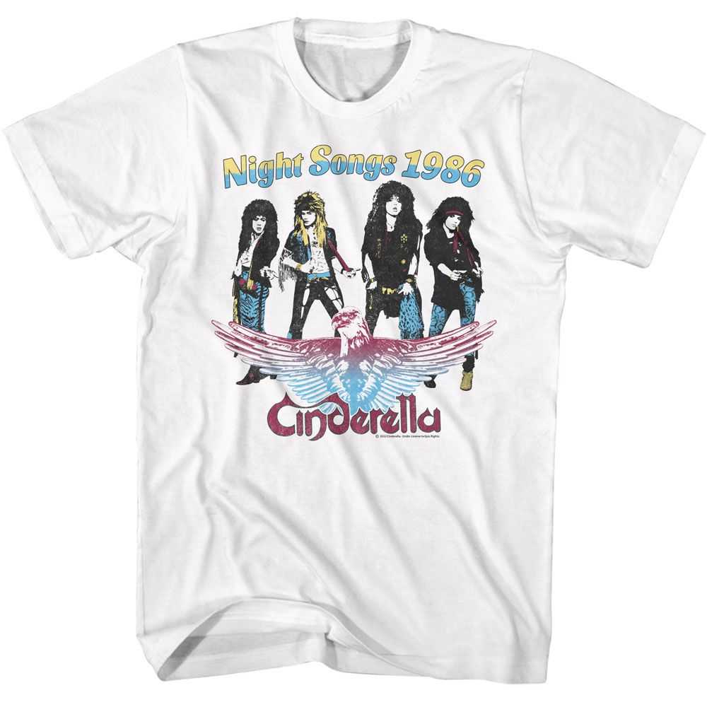 Cinderella - CINDERELLA NIGHT SONGS 1986 Adult Shirt