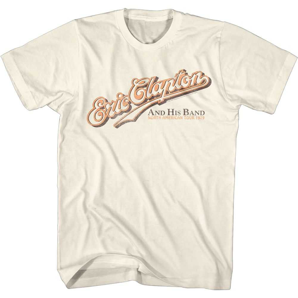 Eric Clapton - CLAPTON AND HIS BAND Adult Shirt