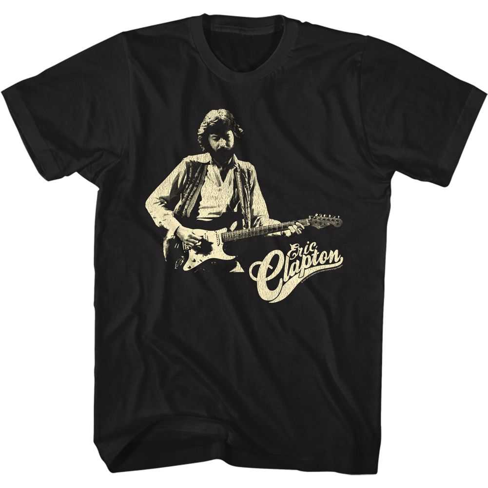 Eric Clapton - CLAPTON W GUITAR Adult Shirt