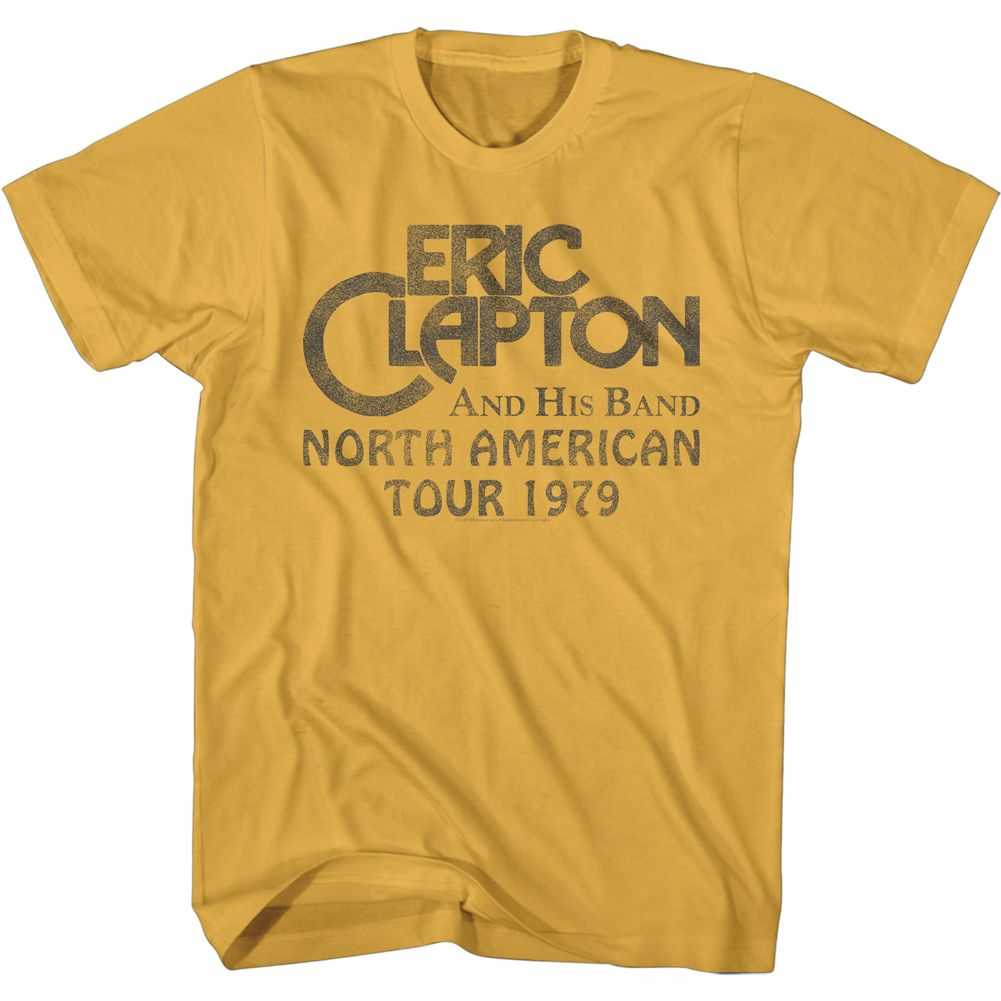 Eric Clapton - N. AMERICAN 79 Adult Shirt