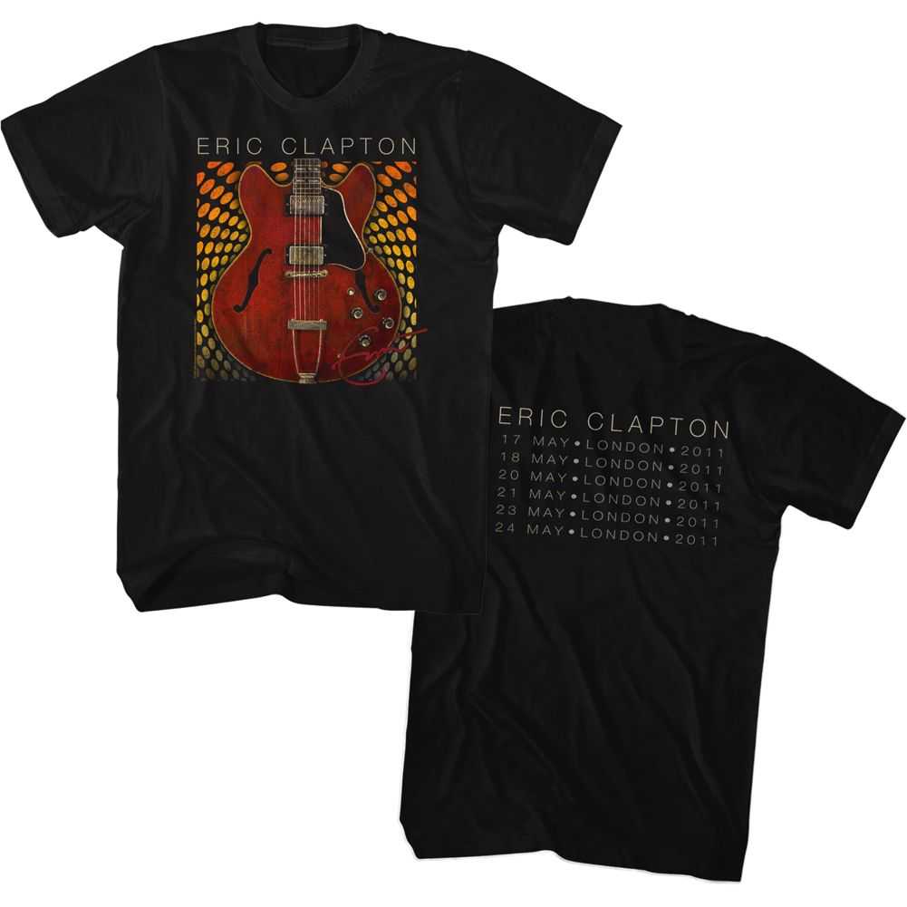 Eric Clapton - GUITAR CIRCLES Adult Shirt