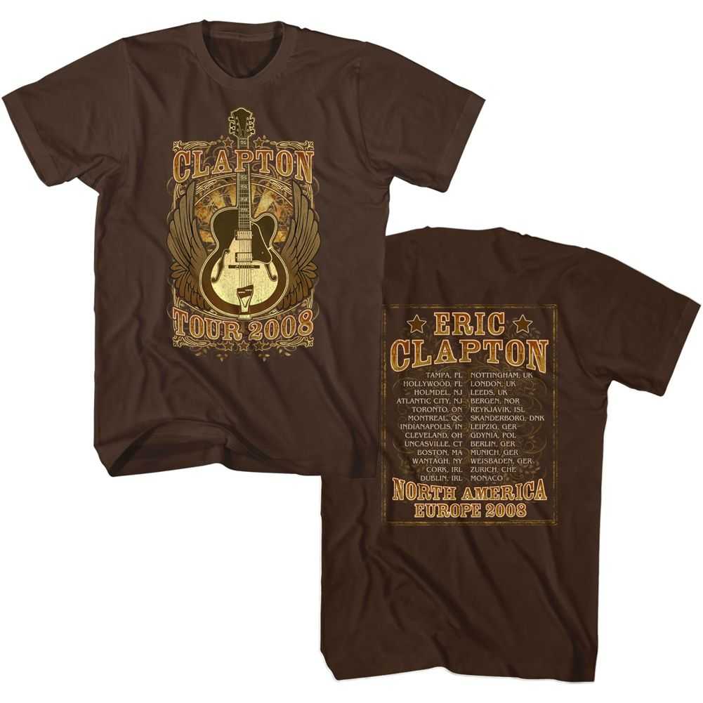 Eric Clapton - GUITAR WINGS Adult Shirt