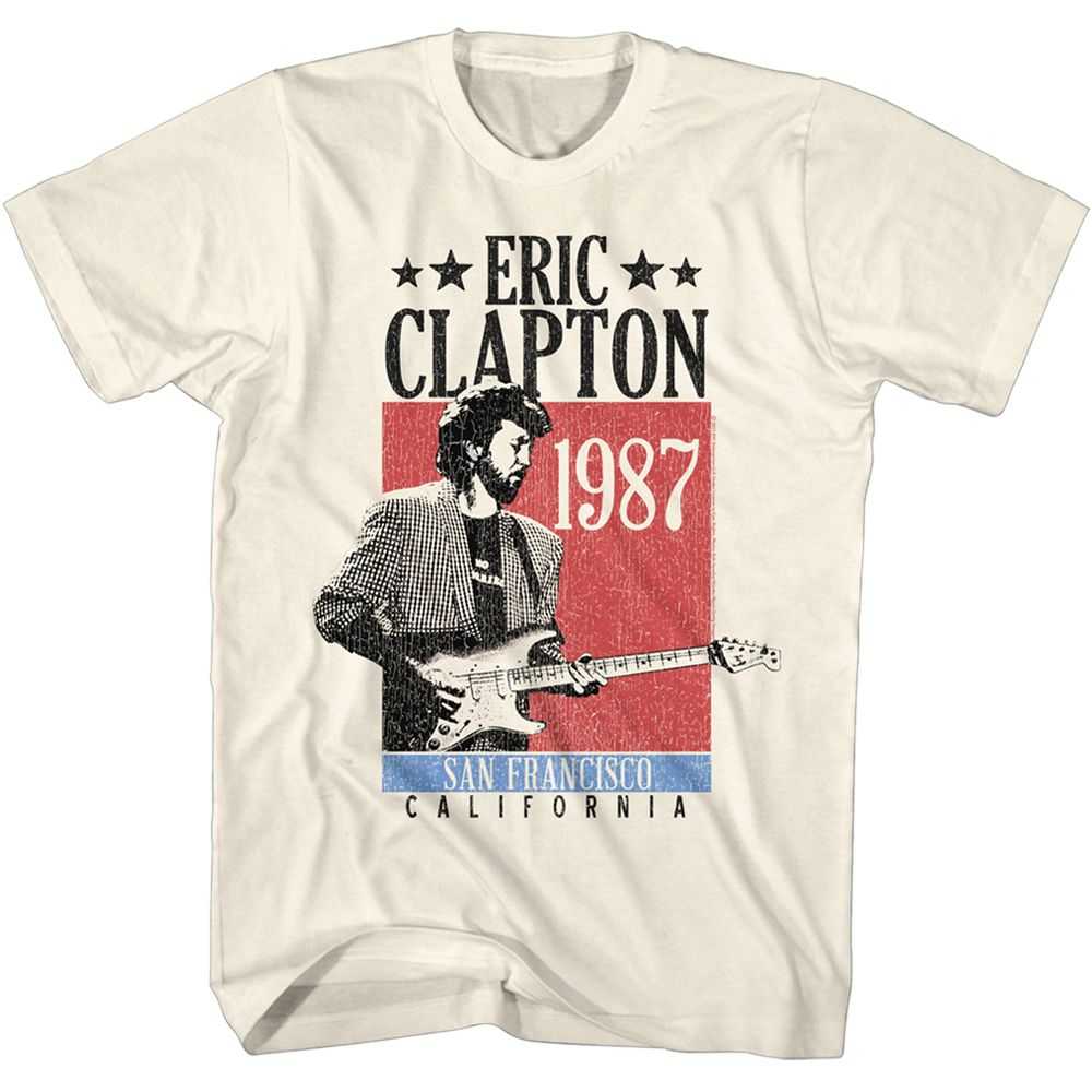 Eric Clapton - SAN FRANCISCO 1987 Adult Shirt