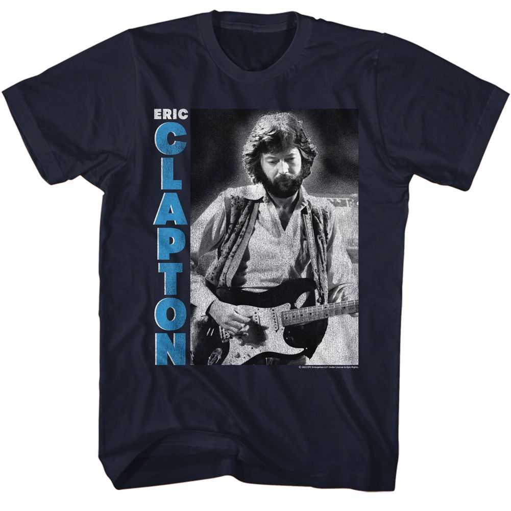 Eric Clapton - ERIC CLAPTON BW PHOTO Adult Shirt
