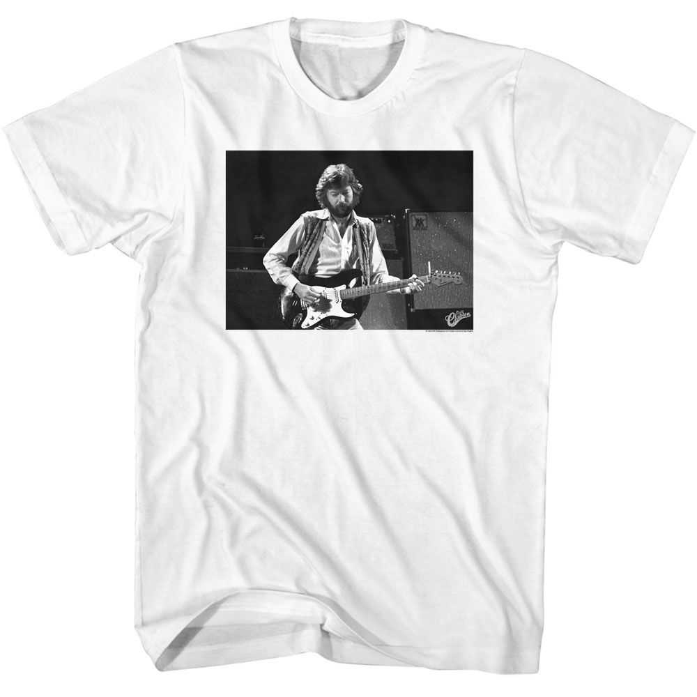 Eric Clapton - ERIC CLAPTON BW GUITAR Adult Shirt