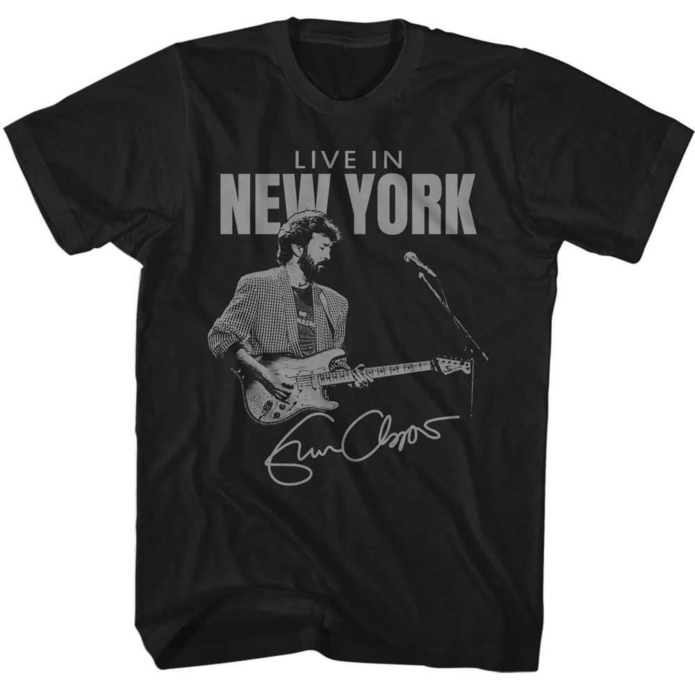 Eric Clapton - ERIC CLAPTON SIGNATURE MONOCOLOR Adult Shirt
