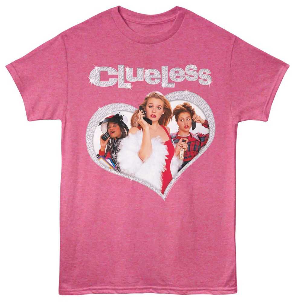 Clueless - CLUELESS DIAMOND HEART Adult Shirt