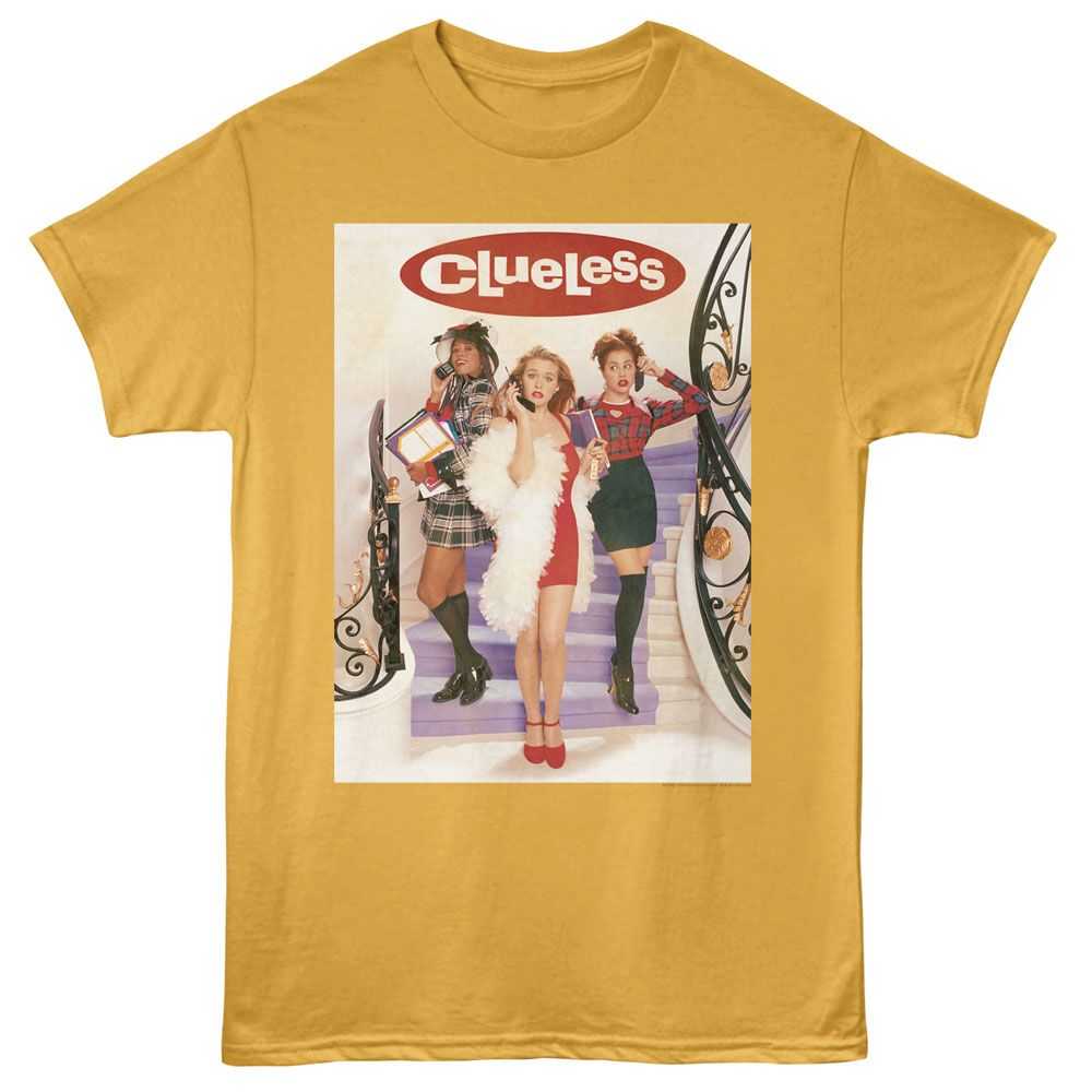 Clueless - CLUELESS STAIRCASE POSTER W LOGO Adult Shirt