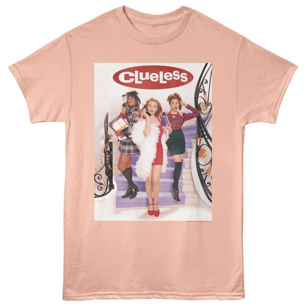 Clueless - CLUELESS STAIRCASE POSTER W LOGO Adult Shirt