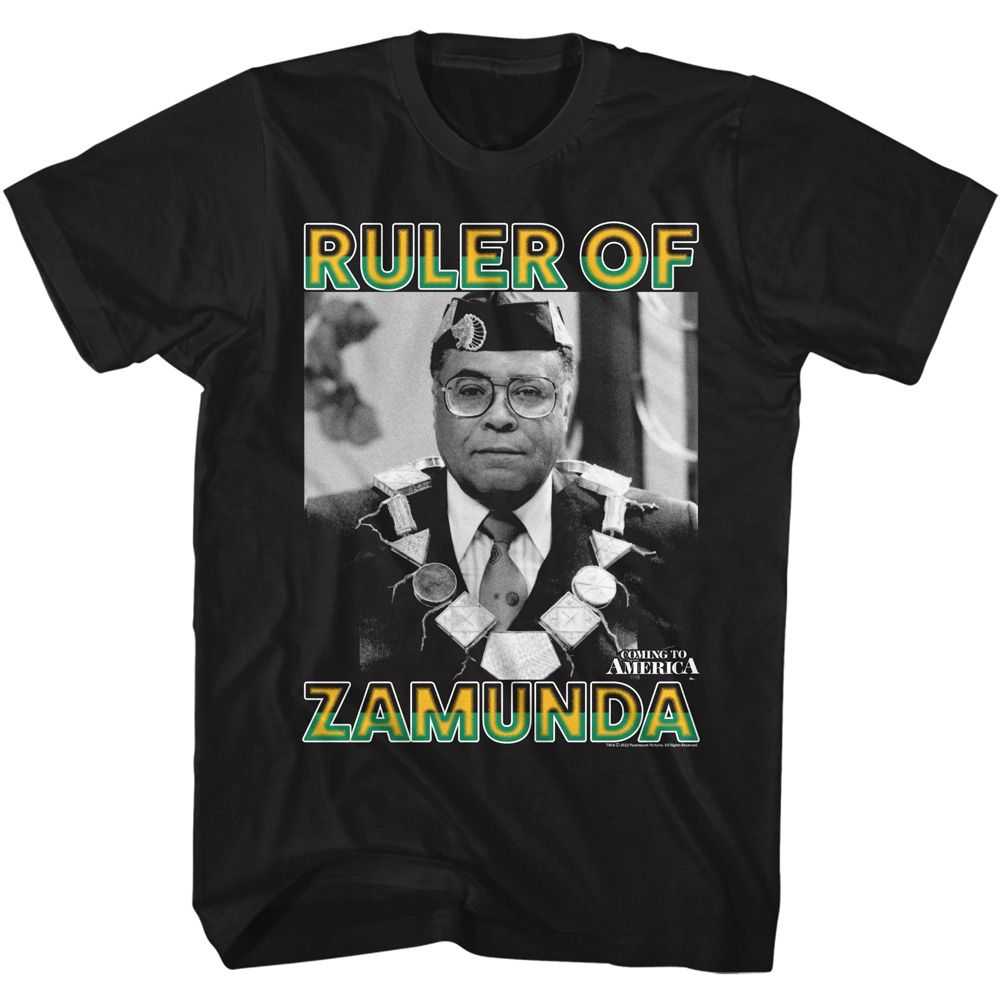 Coming To America - COMING TO AMERICA RULER OF ZAMUNDA Adult Shirt
