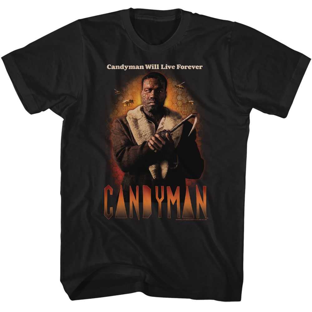 Candyman - CANDYMAN BEES AND HONEYCOMB Adult Shirt