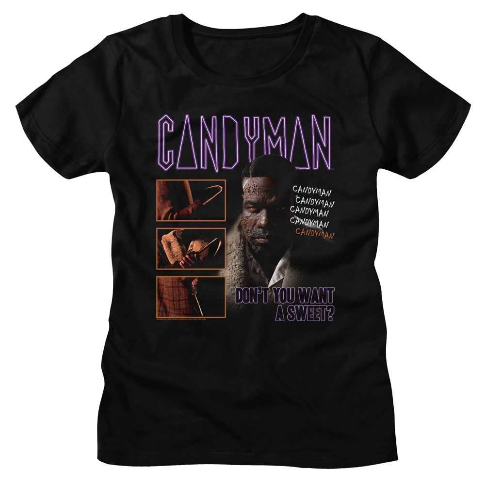 Candyman - CANDYMAN NEON LOGO Adult Shirt