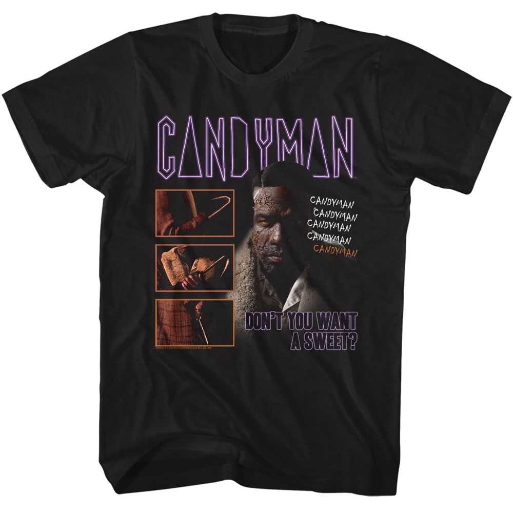 Candyman - CANDYMAN NEON LOGO Adult Shirt