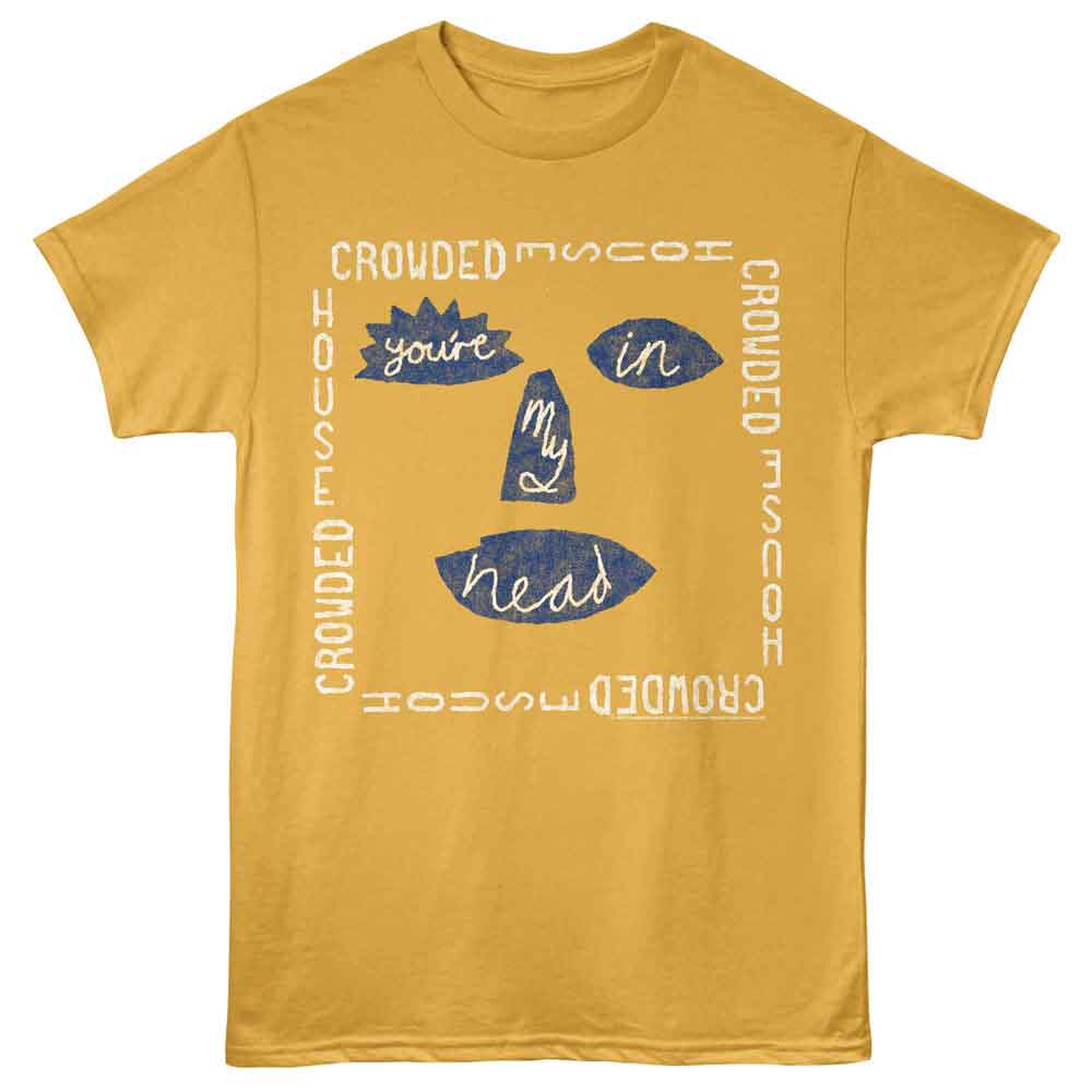 Crowded House - CROWDED HOUSE YOURE IN MY HEAD Adult Shirt