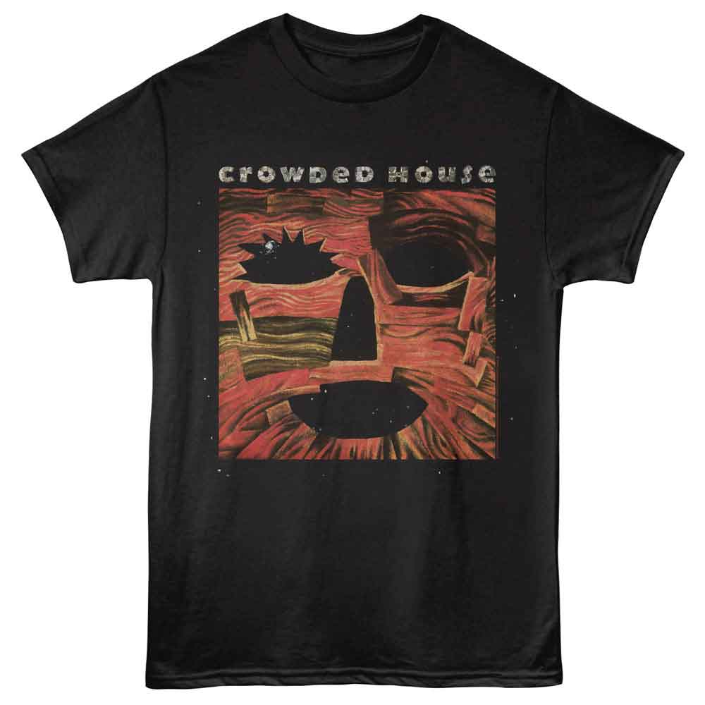 Crowded House - CROWDED HOUSE WOODFACE Adult Shirt