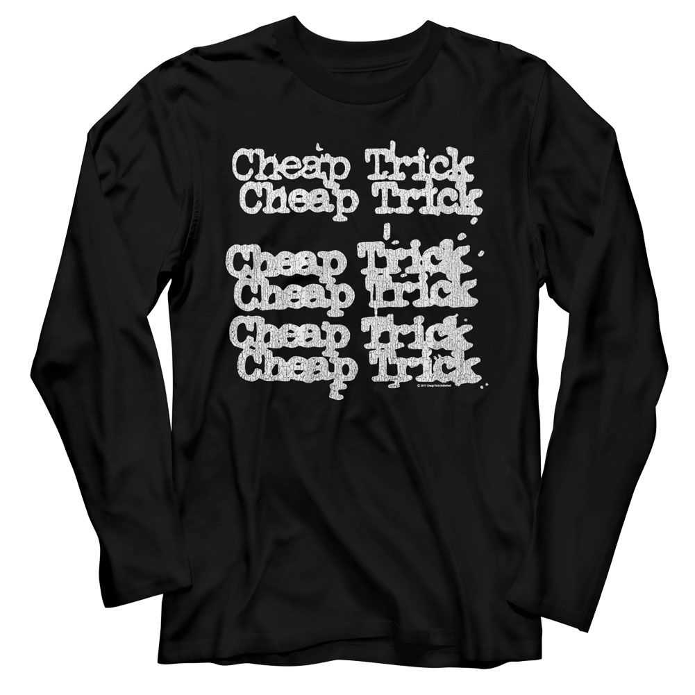 Cheap Trick - NAME REPEAT Adult Shirt