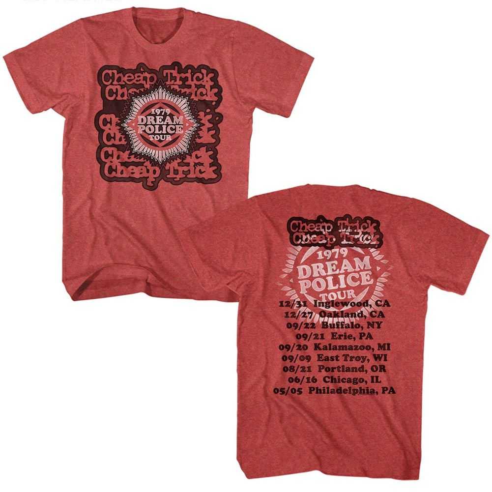 Cheap Trick - DREAM POLICE TOUR Adult Shirt