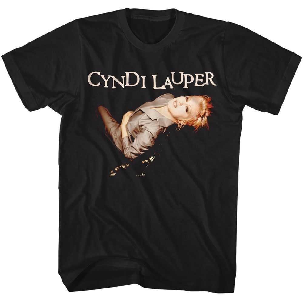 Cyndi Lauper - CYNDI LAUPER SUIT PHOTO Adult Shirt