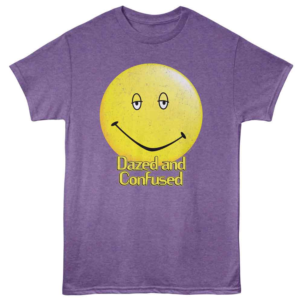 Dazed And Confused - DAZED AND CONFUSED SMILING LOGO Adult Shirt