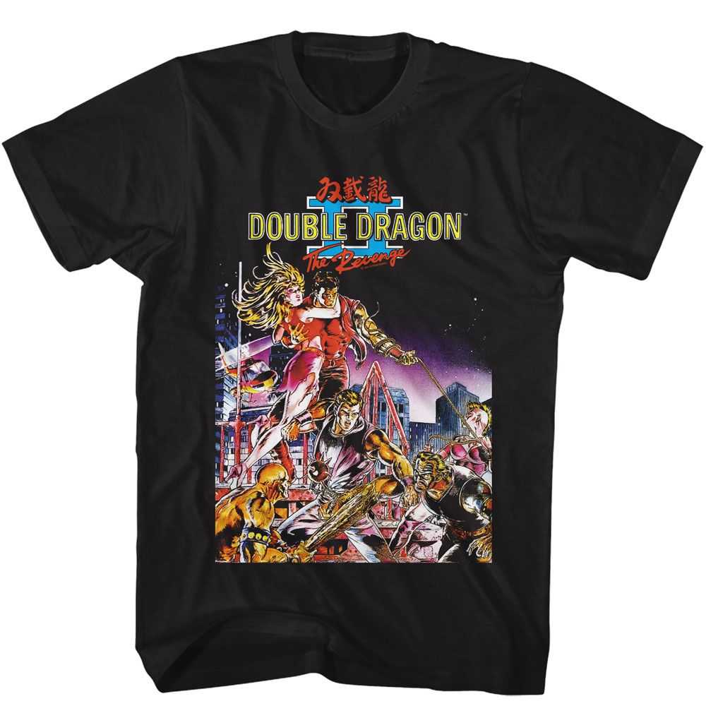 Double Dragon - DOUBLE DRAGON DDII THE REVENGE Adult Shirt