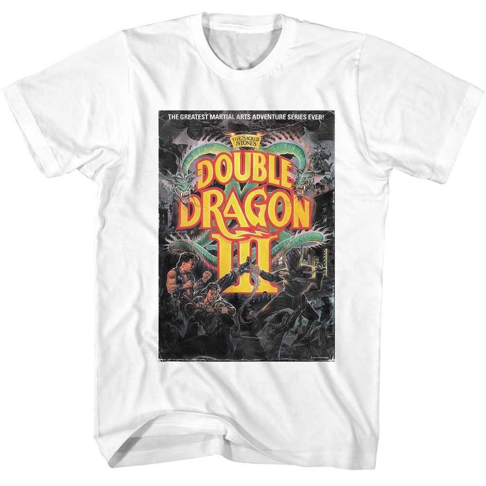 Double Dragon - DOUBLE DRAGON III Adult Shirt