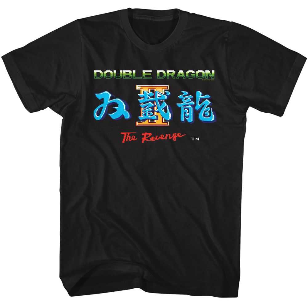 Double Dragon - DOUBLE DRAGON DD THE REVENGE SCREEN Adult Shirt
