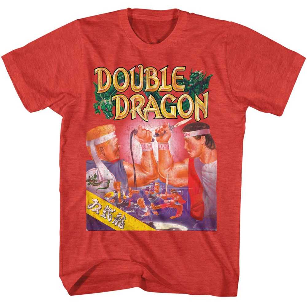 Double Dragon - DOUBLE DRAGON 1 ARCADE SMASH Adult Shirt