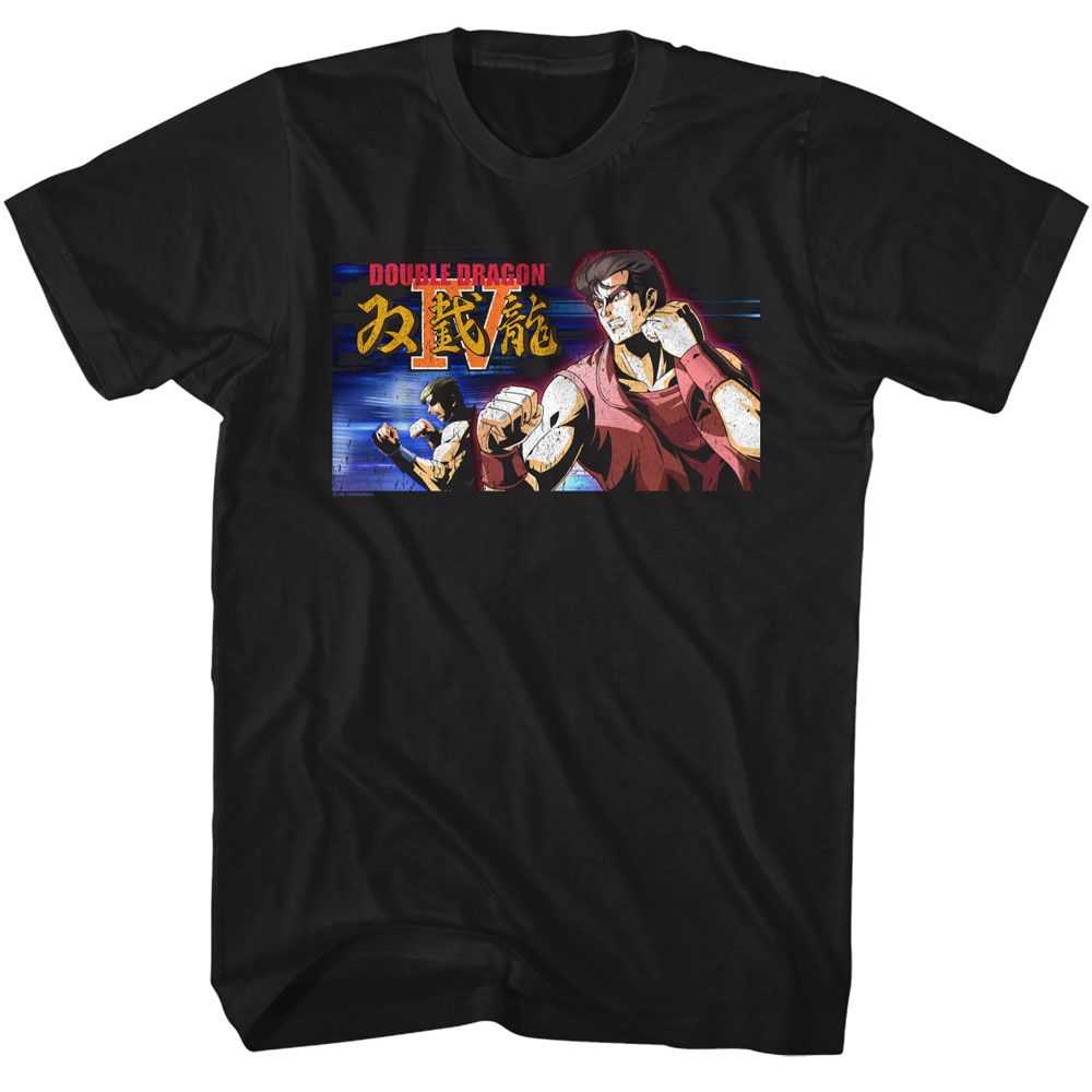 Double Dragon - DOUBLE DRAGON IV Adult Shirt