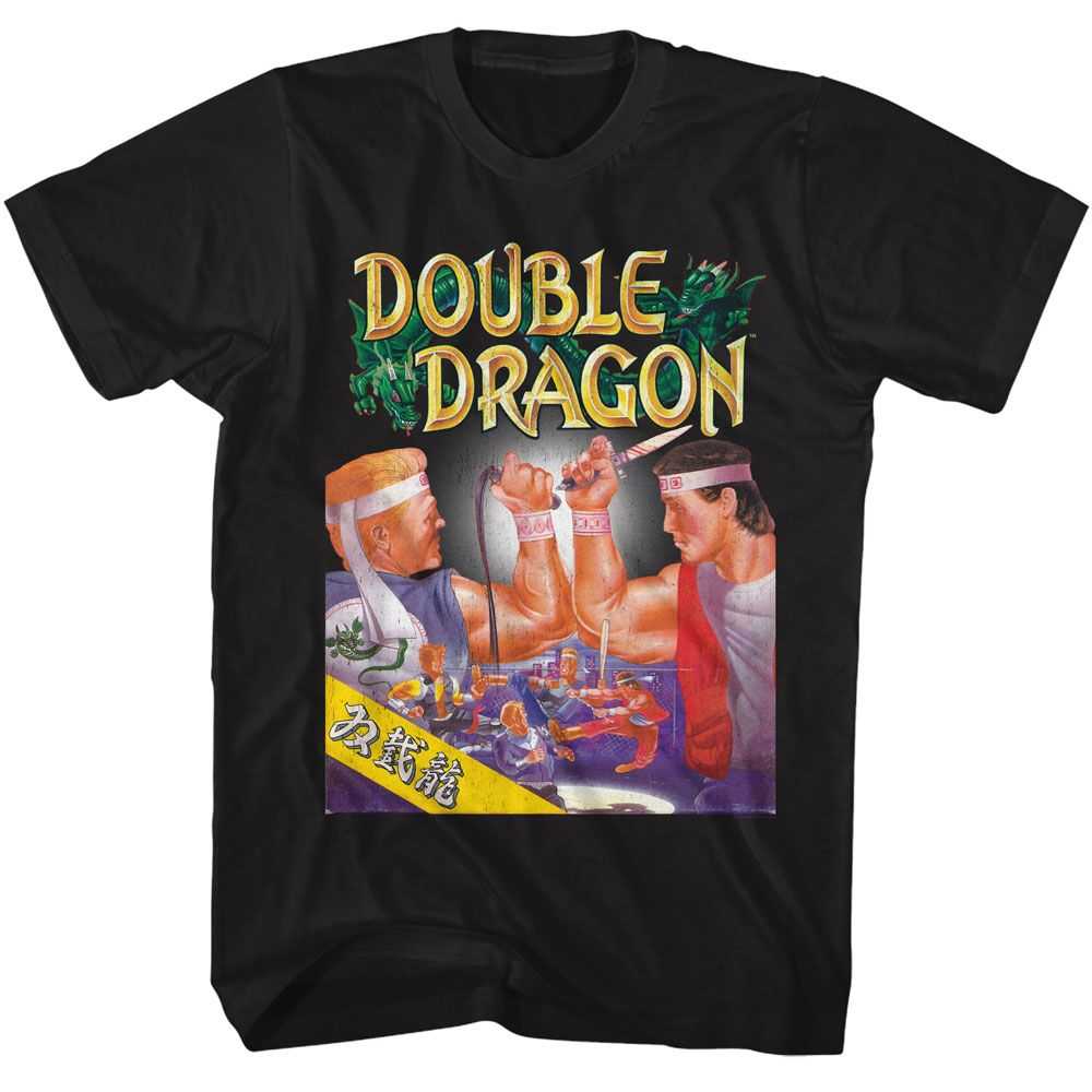 Double Dragon - DOUBLE DRAGON TWO FIGHTERS Adult Shirt