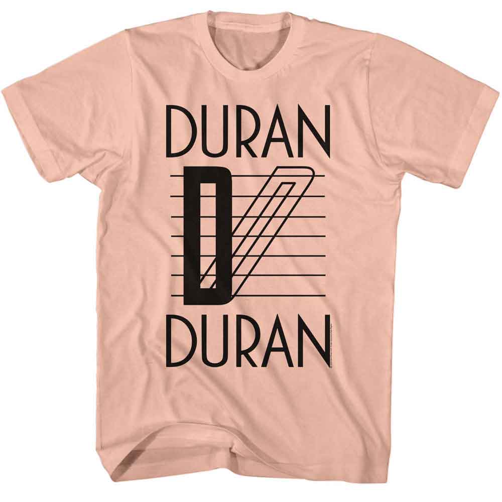 Duran Duran - DURAN DURAN LINES LOGO Adult Shirt