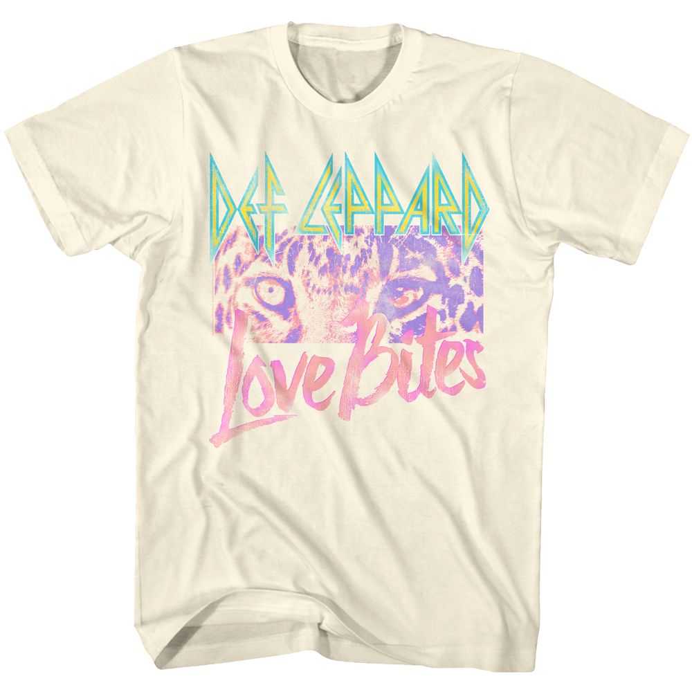 Def Leppard - LOVE BITES Adult Shirt