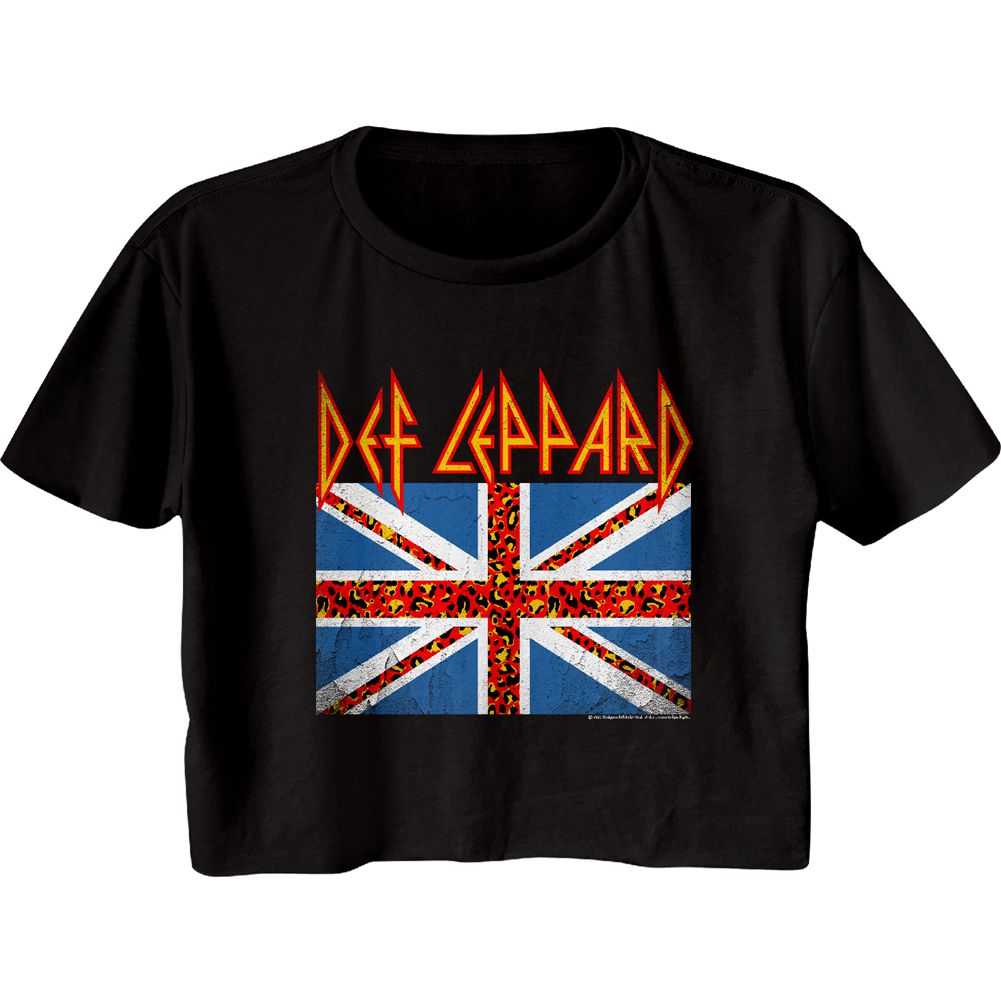 Def Leppard - LEOPARD FLAG Adult Shirt