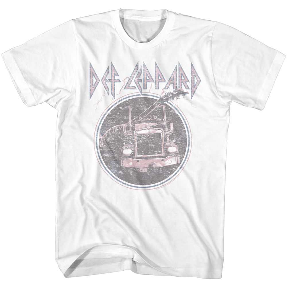 Def Leppard - PINKTRUCKBLUE Adult Shirt