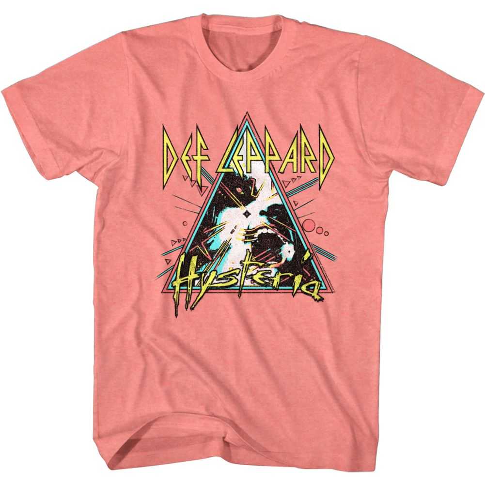 Def Leppard - HYSTERIA TRIANGLE Adult Shirt
