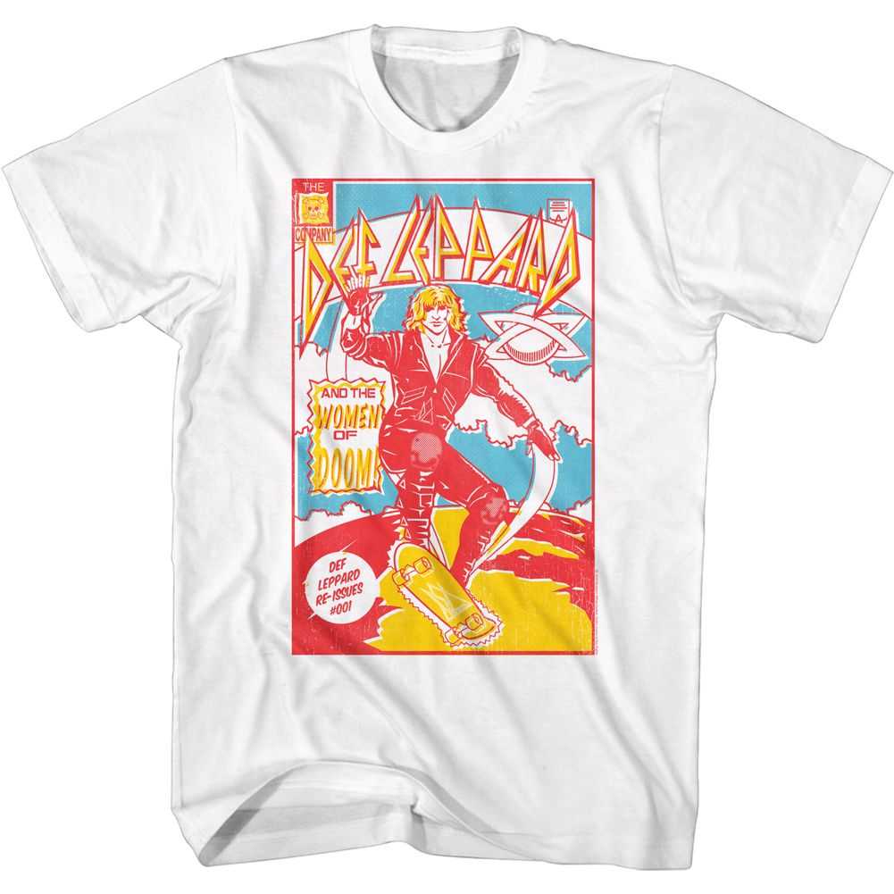 Def Leppard - COMIC COVER Adult Shirt