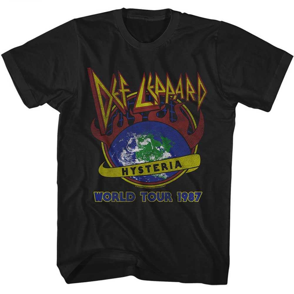 Def Leppard - DEF LEPPARD HYSTERIA WORLD TOUR Adult Shirt