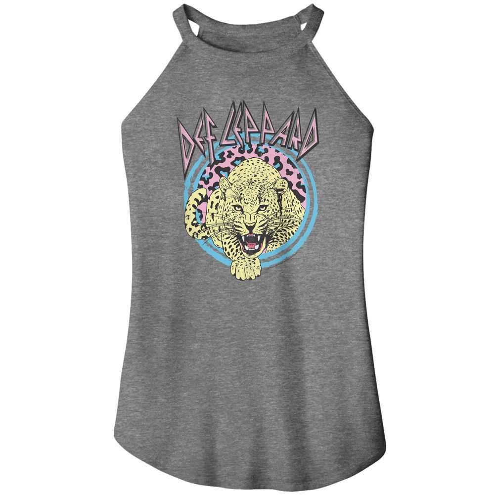 Def Leppard - DEF LEPPARD PASTEL LEOPARD Adult Shirt