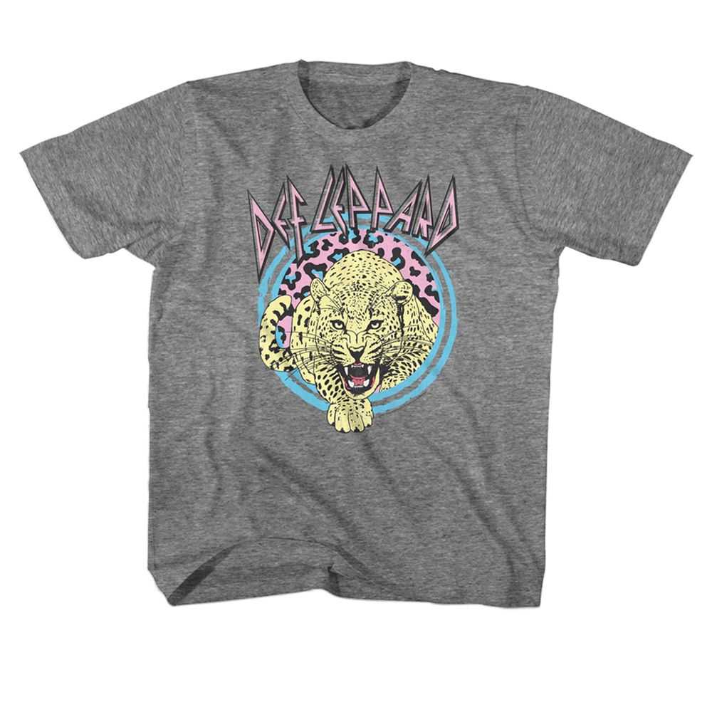 Def Leppard - PASTEL LEPPARD 2 Youth Shirt