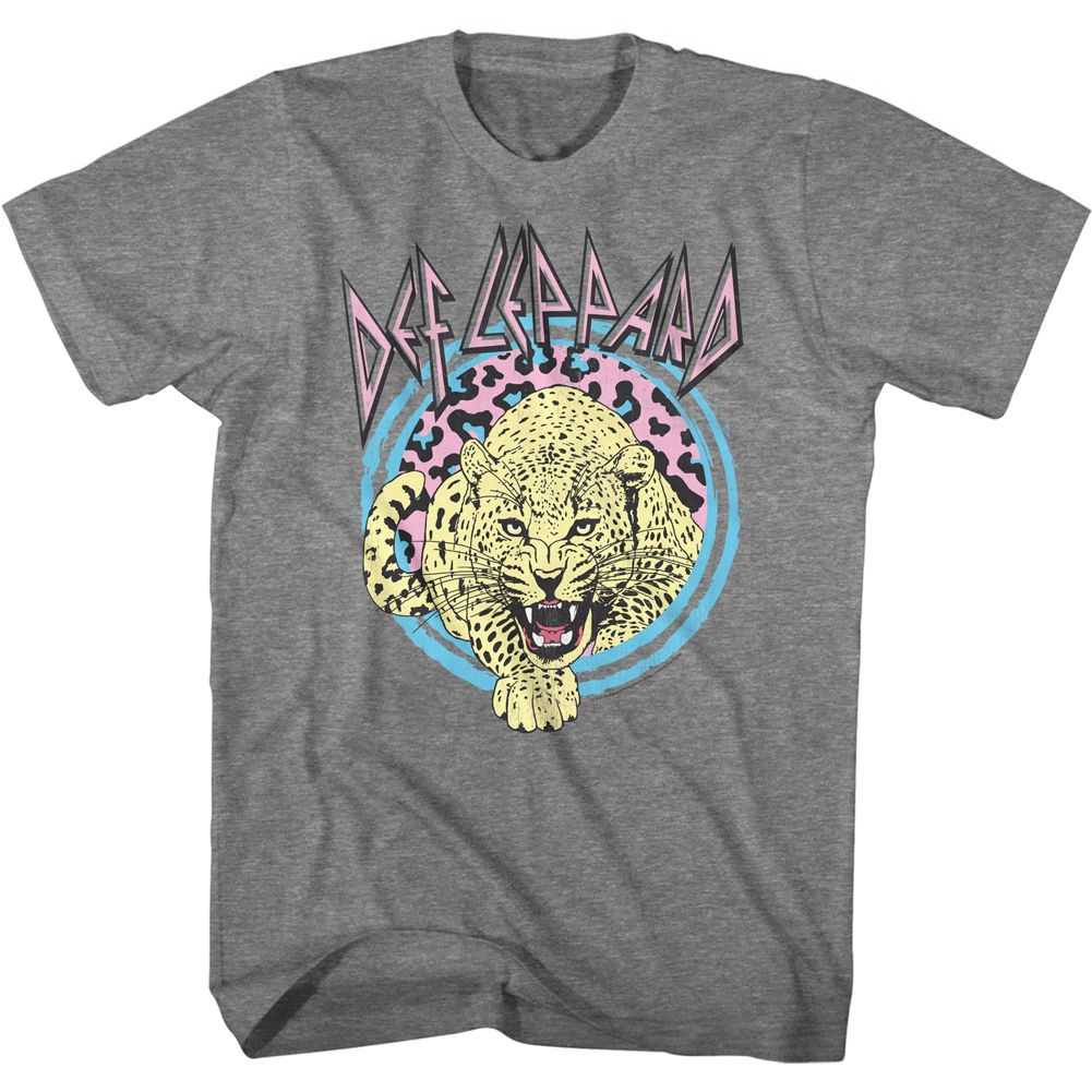 Def Leppard - PASTEL LEPPARD 2 Adult Shirt