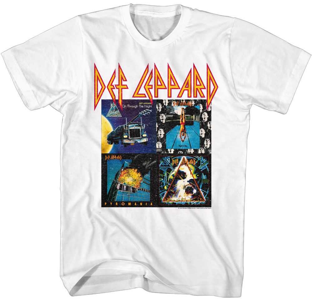 Def Leppard - DEF LEPPARD 80S ALBUM Adult Shirt