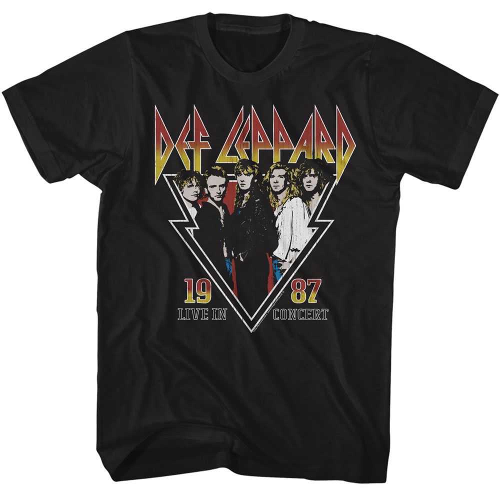 Def Leppard - DEF LEPPARD 1987 LIVE IN CONCERT Adult Shirt
