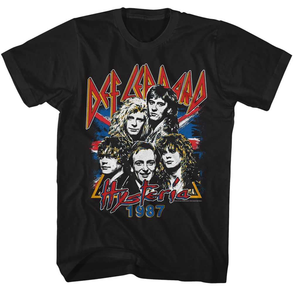 Def Leppard - DEF LEPPARD HYSTERIA 1987 Adult Shirt